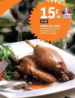 E.Leclerc CANARD AUX CÈPES offre
