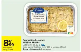 Carrefour Market Parmentier De Saumon offre