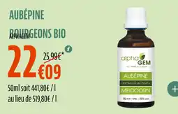La Vie Claire Aubépine bourgeons bio offre