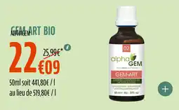 La Vie Claire Gem art bio offre