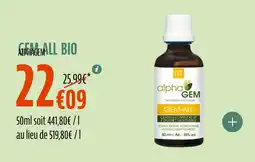 La Vie Claire Gem all bio offre