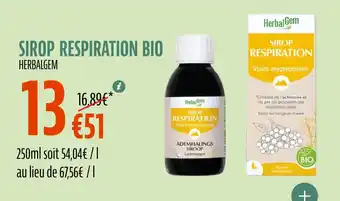 La Vie Claire Sirop respiration bio offre