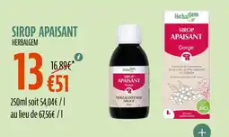 La Vie Claire Sirop apaisant offre