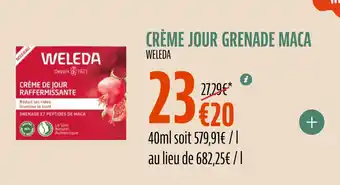 La Vie Claire Crème jour grenade maca offre