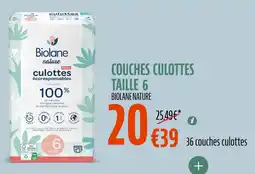 La Vie Claire Couches culottes taille 6 offre
