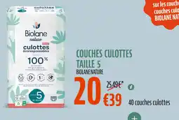 La Vie Claire Couches culottes taille 5 offre