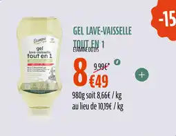 La Vie Claire Gel lave-vaisselle tout en 1 offre
