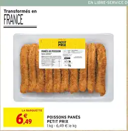 Intermarché Contact Petit Prix Poissons panés offre