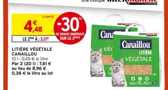 CANAILLOU Litière Végétale