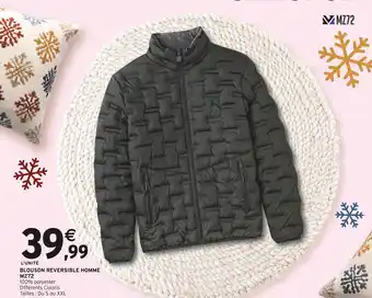 Intermarché Hyper MZ72 Blouson réversible homme offre