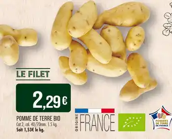 Match Pomme de terre bio offre