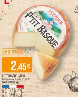 Match ISTARA P'tit Basque offre