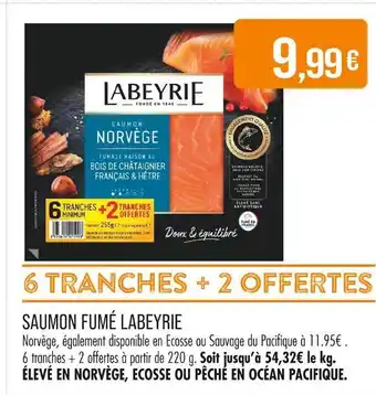 Match LABEYRIE Saumon fumé offre