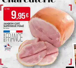 Match Jambon cuit supérieur fumé offre