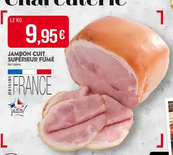 Match Jambon cuit supérieur fumé offre