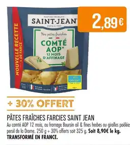 Match SAINT JEAN Pâtes fraîches farcies offre