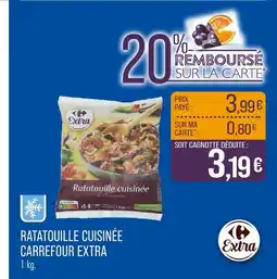 Match CARREFOUR EXTRA Ratatouille cuisinée offre