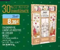 Match NESTLÉ Calendrier de l'Avent Les Recettes offre