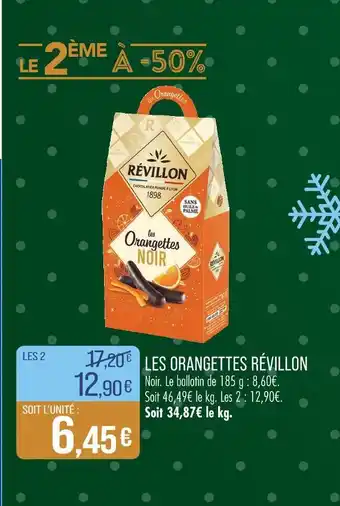 Match RÉVILLON Les orangettes offre