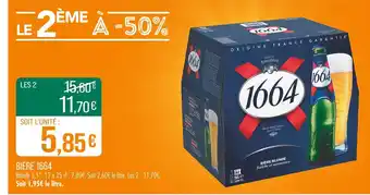 Match 1664 Bière Blonde offre