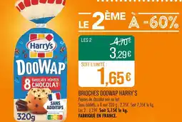 Match HARRY’S Brioches doowap offre