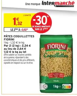 Intermarché Express FIORINI Pâtes Coquillettes offre