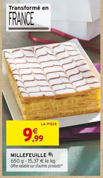 Intermarché Millefeuille offre