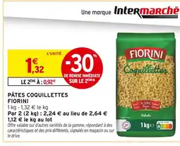 Intermarché Fiorini Pâtes Coquillettes offre