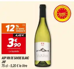 Netto JHF AOP Vin de Savoie Blanc offre