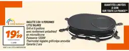 Netto LITTLE BALANCE Raclette 3 en 1 8 personnes offre