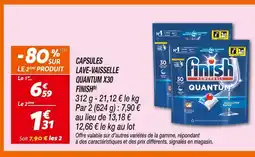 Netto Finish Capsules Lave-Vaisselle Quantum X30 (b) offre