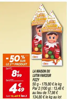 Netto Fizzy La Maison du Lutin Farceur offre
