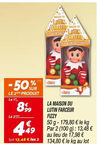 Netto Fizzy La Maison du Lutin Farceur offre