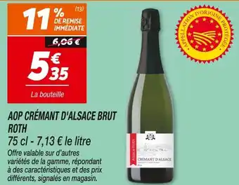 Netto ROTH AOP Crémant d'Alsace Brut offre