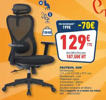 Fauteuil sun