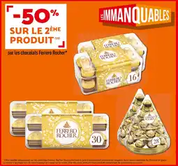 Netto FERRERO ROCHER -50% sur le 2eme produit sur les chocolats Ferrero Rocher offre