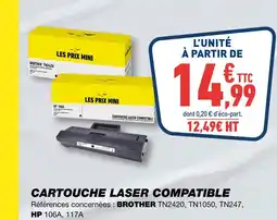 Bureau Vallée Cartouche Laser Compatible TN2420 offre