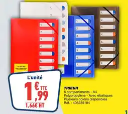 Bureau Vallée Trieur offre