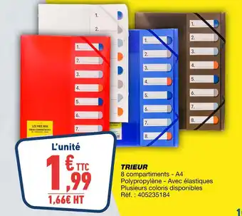 Bureau Vallée Trieur offre