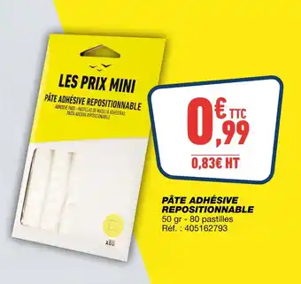 Bureau Vallée Pâte adhésive repositionnable offre