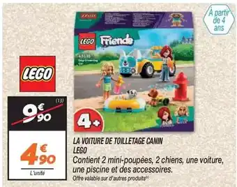 Netto Lego - la voiture de toilletage canin offre