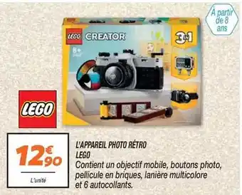 Netto Lego - l'appareil photo retro offre