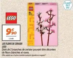Netto Lego - les fleurs de cériser offre