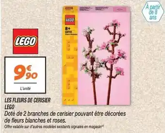 Netto Lego - les fleurs de cériser offre