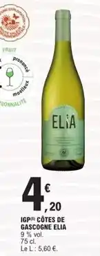 E.Leclerc Igp cotes de gascogne offre