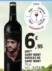 E.Leclerc Aoc - saint mont gueuses de saint mont offre