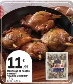 E.Leclerc Canard - manchons de confits offre