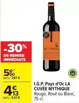 Carrefour I.g.p. pays d'oc offre