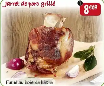 Maximo Jarret de porc grillé avec couenne Jeca offre