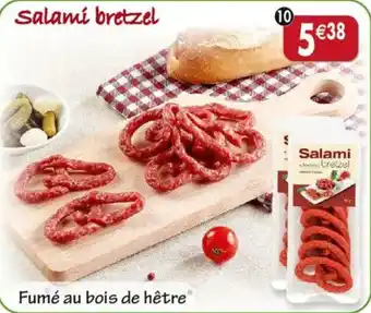 Maximo Lot de 2 barquettes de salami bretzel offre